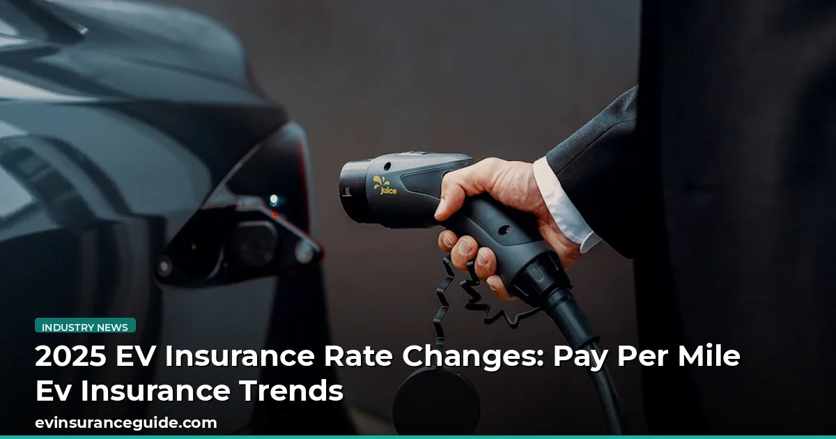 2025 EV Insurance Rate Changes: Pay Per Mile Ev Insurance Trends