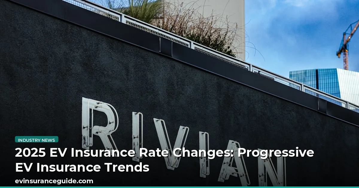 2025 EV Insurance Rate Changes: Progressive EV Insurance Trends