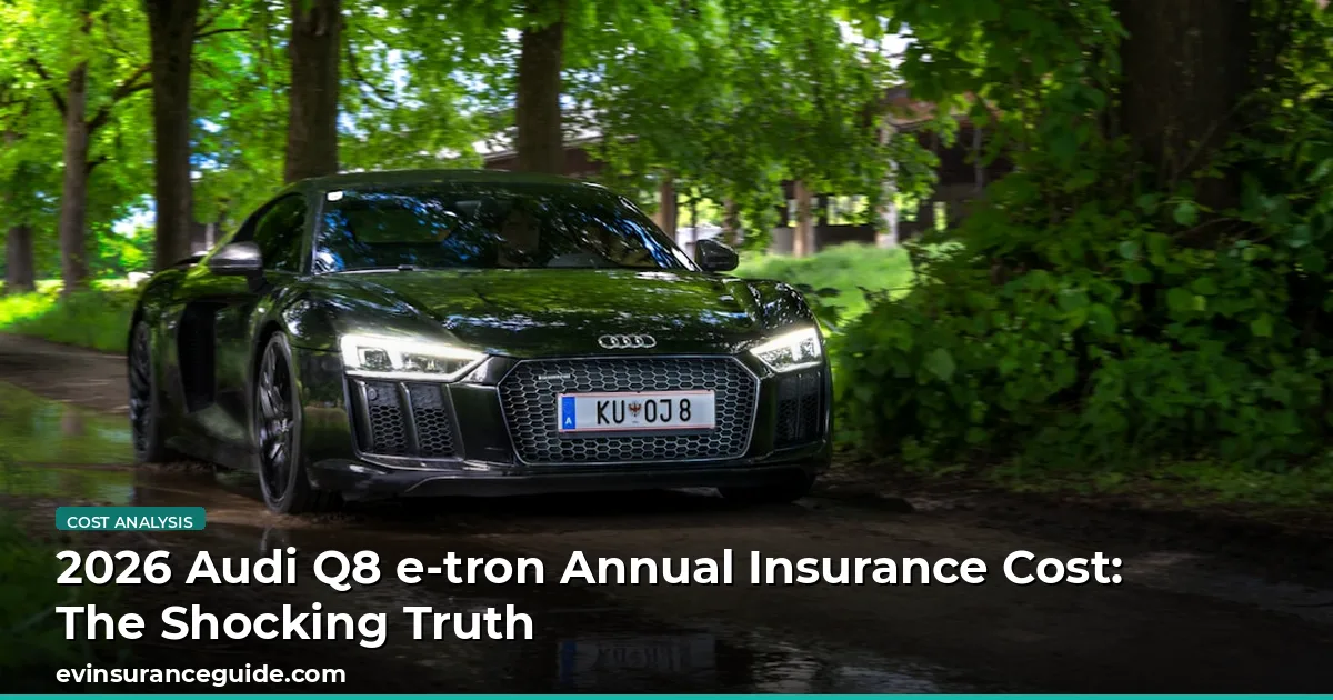 2026 Audi Q8 e-tron Annual Insurance Cost: The Shocking Truth