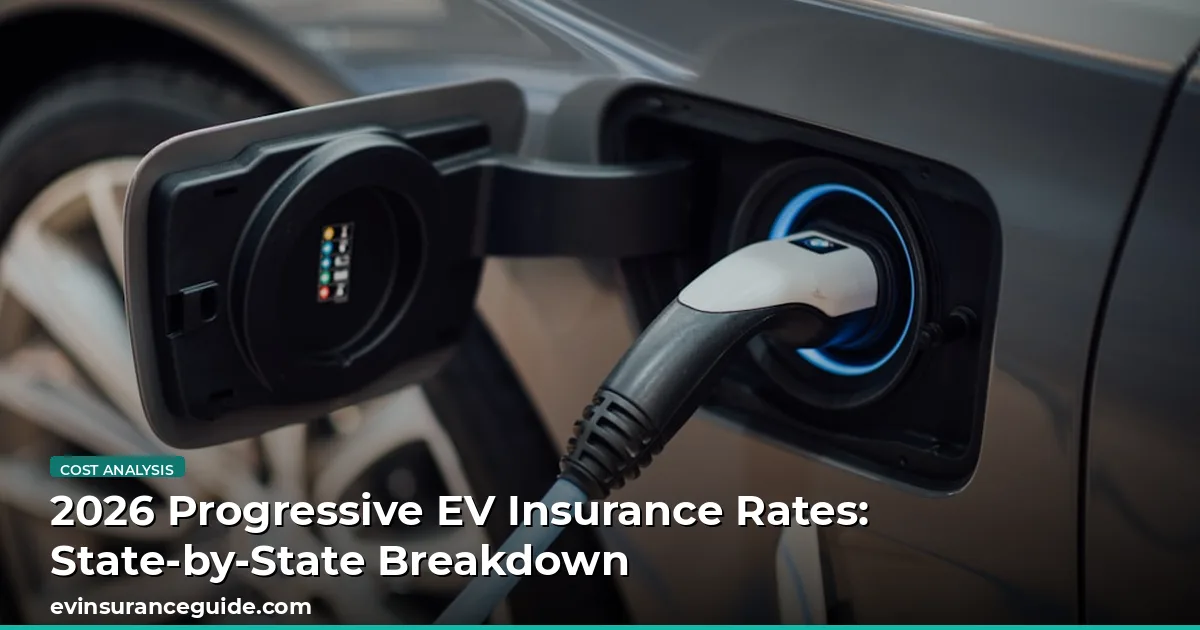 2026 Progressive EV Insurance Rates: State-by-State Breakdown