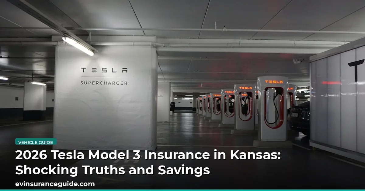 2026 Tesla Model 3 Insurance in Kansas: Shocking Truths and Savings