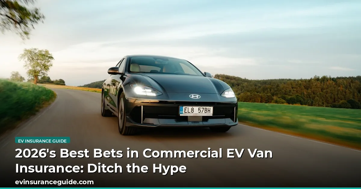 2026's Best Bets in Commercial EV Van Insurance: Ditch the Hype