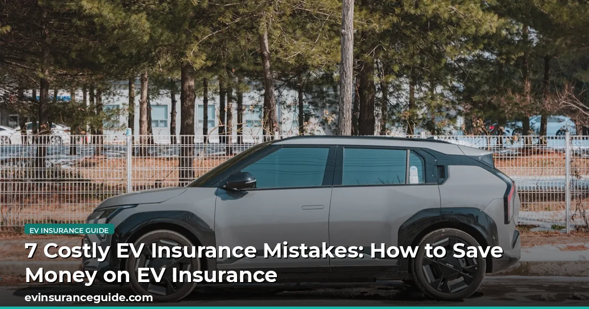 7 Costly EV Insurance Mistakes: How to Save Money on EV Insurance