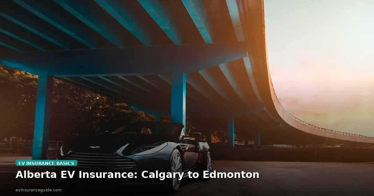 Alberta EV Insurance: Calgary to Edmonton