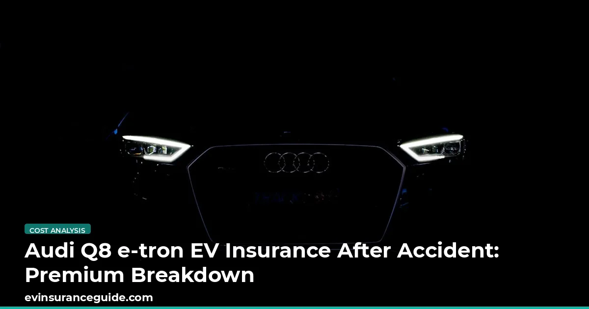 Audi Q8 e-tron EV Insurance After Accident: Premium Breakdown