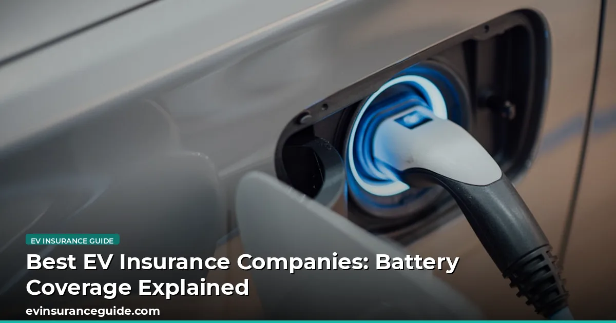 Best EV Insurance Companies: Battery Coverage Explained