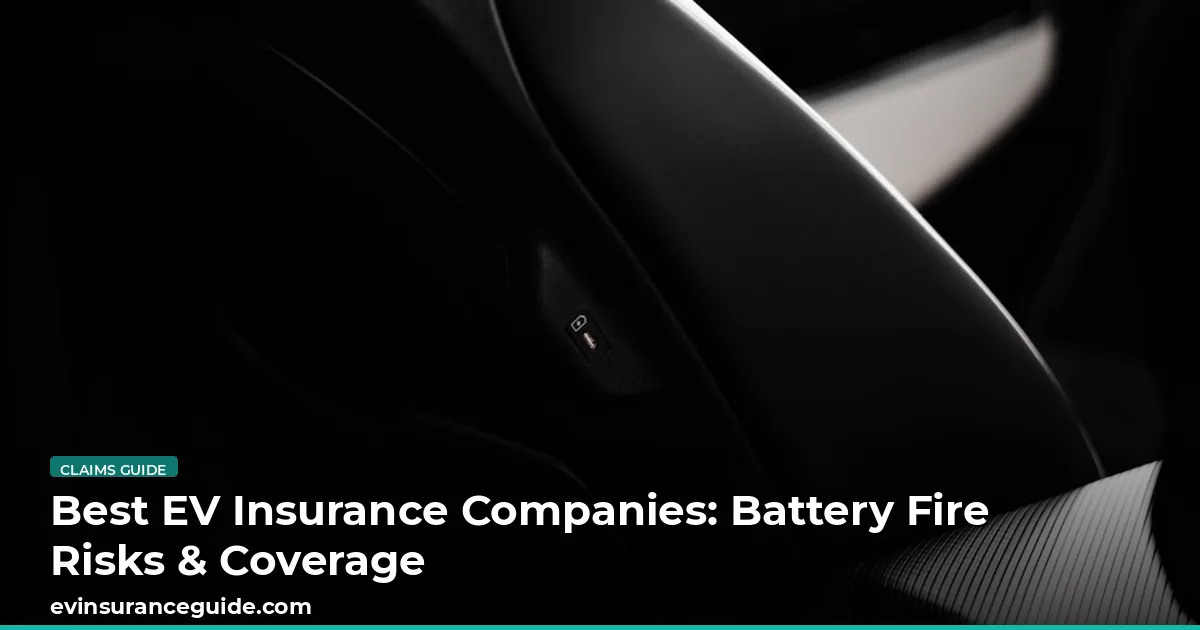 Best EV Insurance Companies: Battery Fire Risks & Coverage