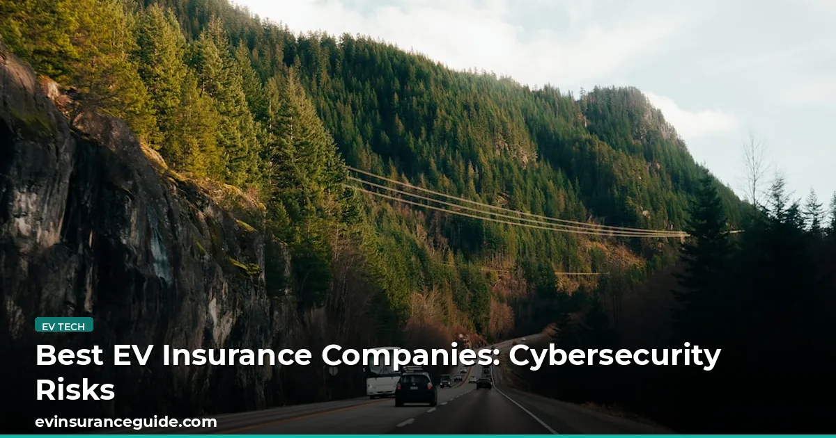 Best EV Insurance Companies: Cybersecurity Risks