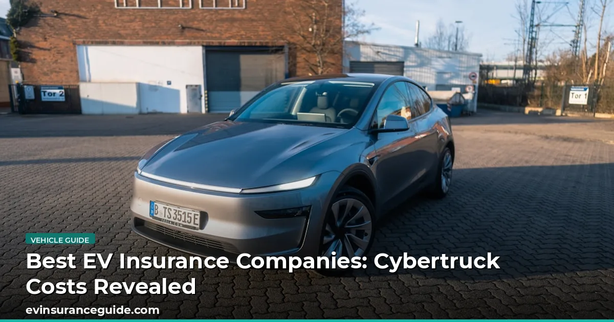 Best EV Insurance Companies: Cybertruck Costs Revealed