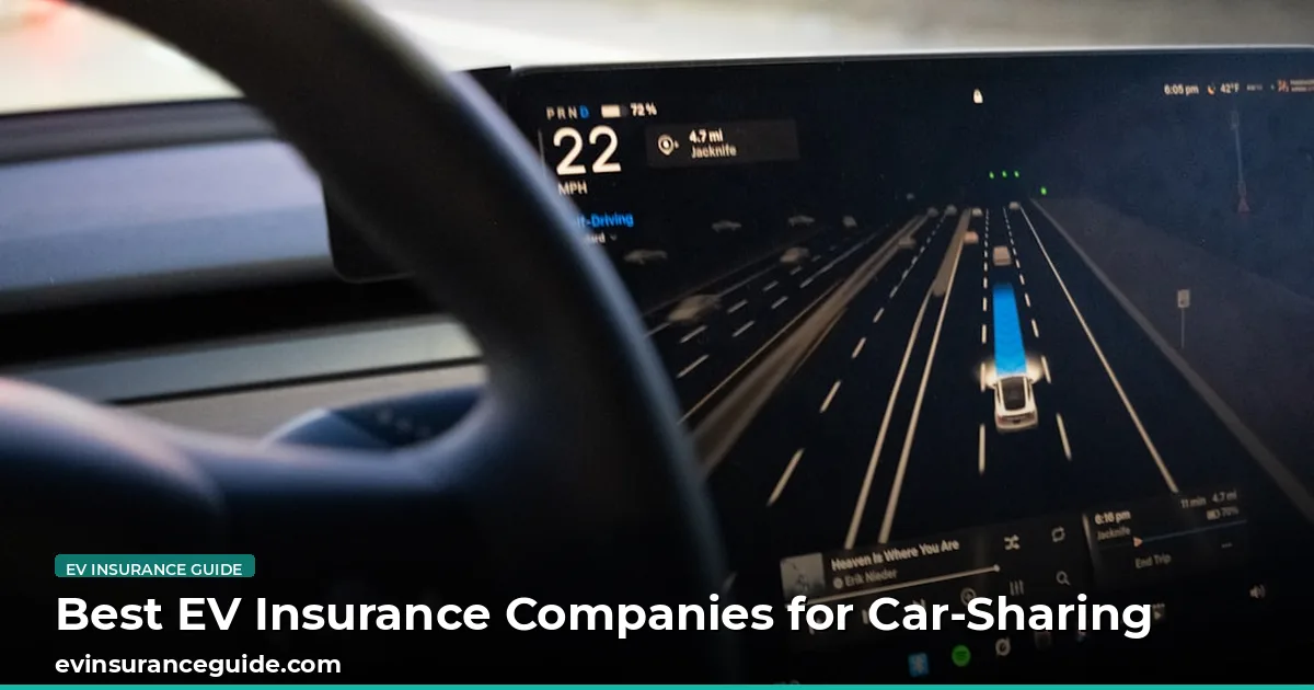 Best EV Insurance Companies for Car-Sharing