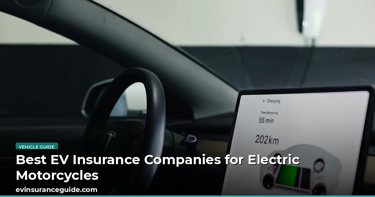 Best EV Insurance Companies for Electric Motorcycles
