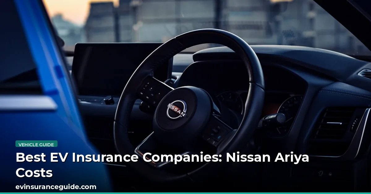 Best EV Insurance Companies: Nissan Ariya Costs