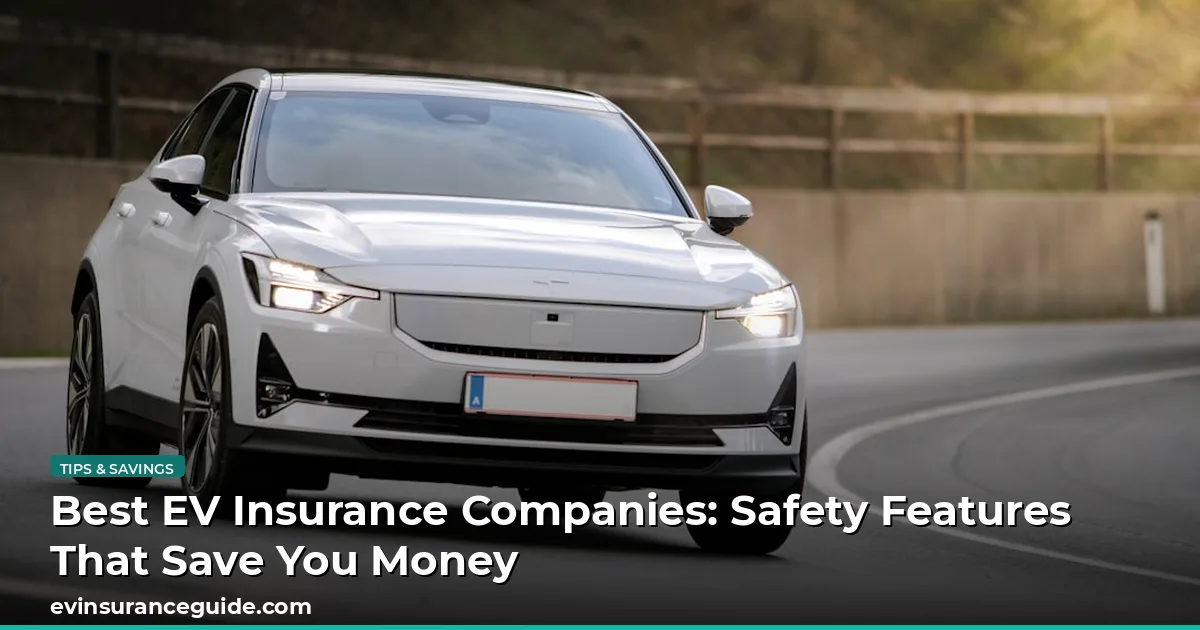Best EV Insurance Companies: Safety Features That Save You Money
