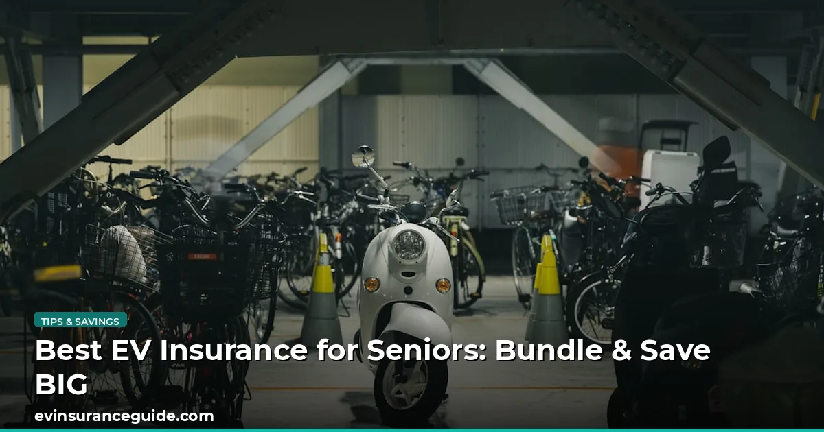 Best EV Insurance for Seniors: Bundle & Save BIG