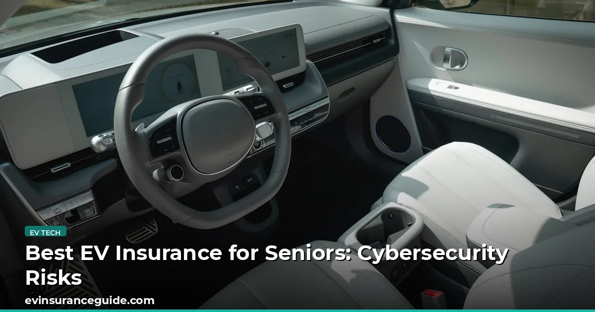 Best EV Insurance for Seniors: Cybersecurity Risks