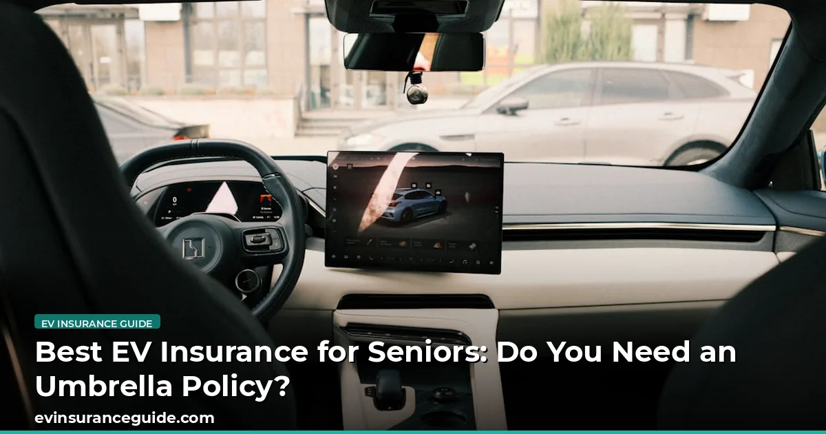 Best EV Insurance for Seniors: Do You Need an Umbrella Policy?