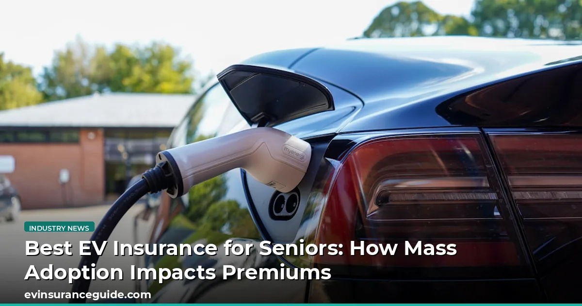 Best EV Insurance for Seniors: How Mass Adoption Impacts Premiums