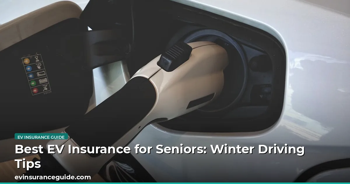 Best EV Insurance for Seniors: Winter Driving Tips