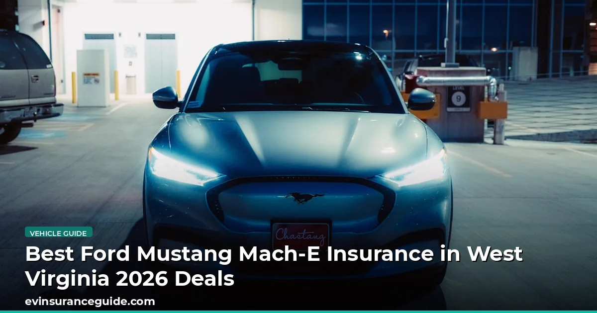 Best Ford Mustang Mach-E Insurance in West Virginia 2026 Deals