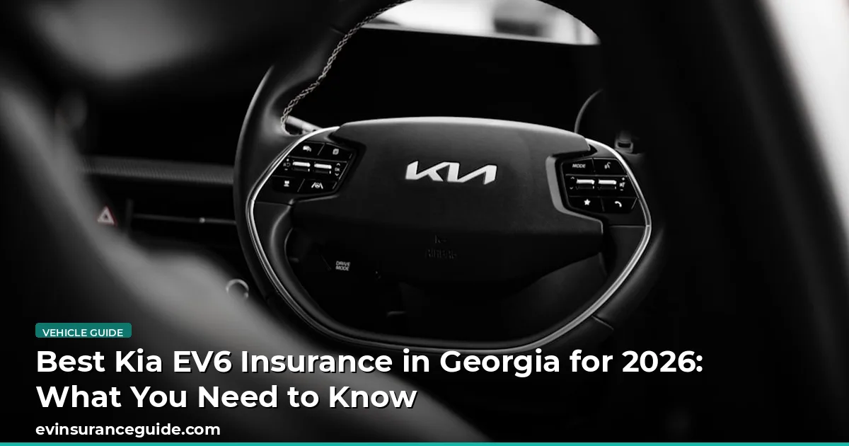 Best Kia EV6 Insurance in Georgia for 2026: What You Need to Know