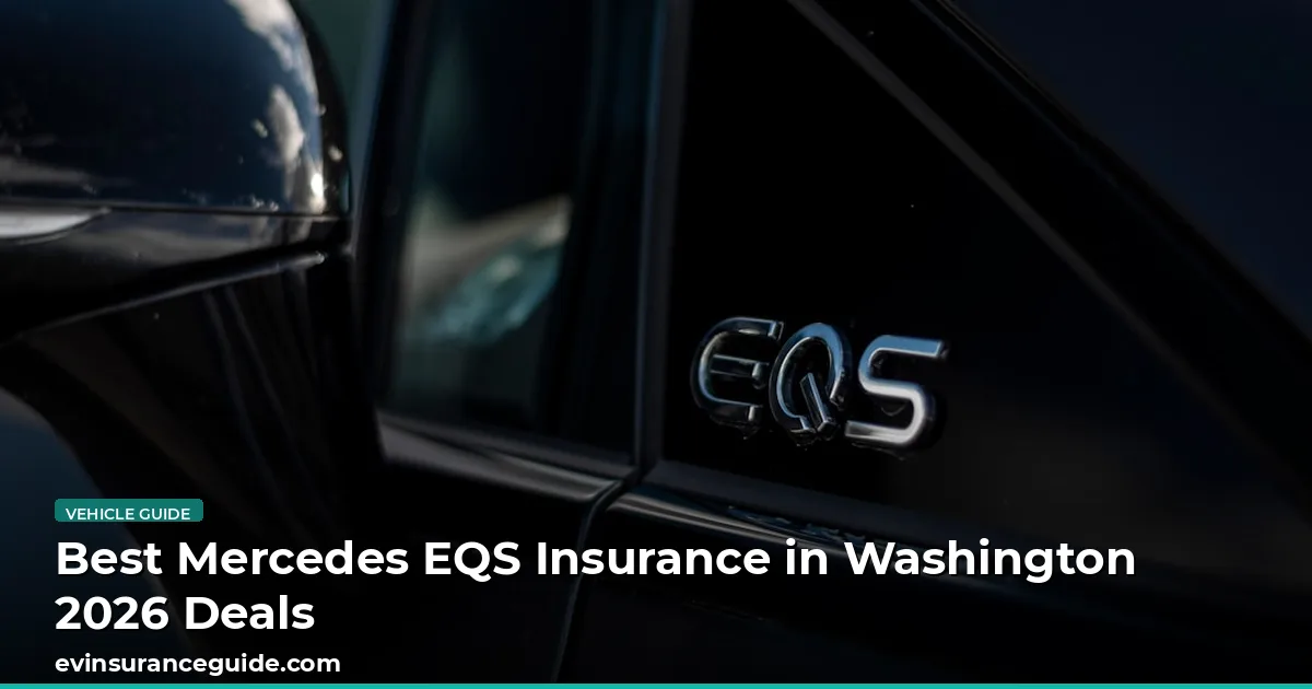 Best Mercedes EQS Insurance in Washington 2026 Deals