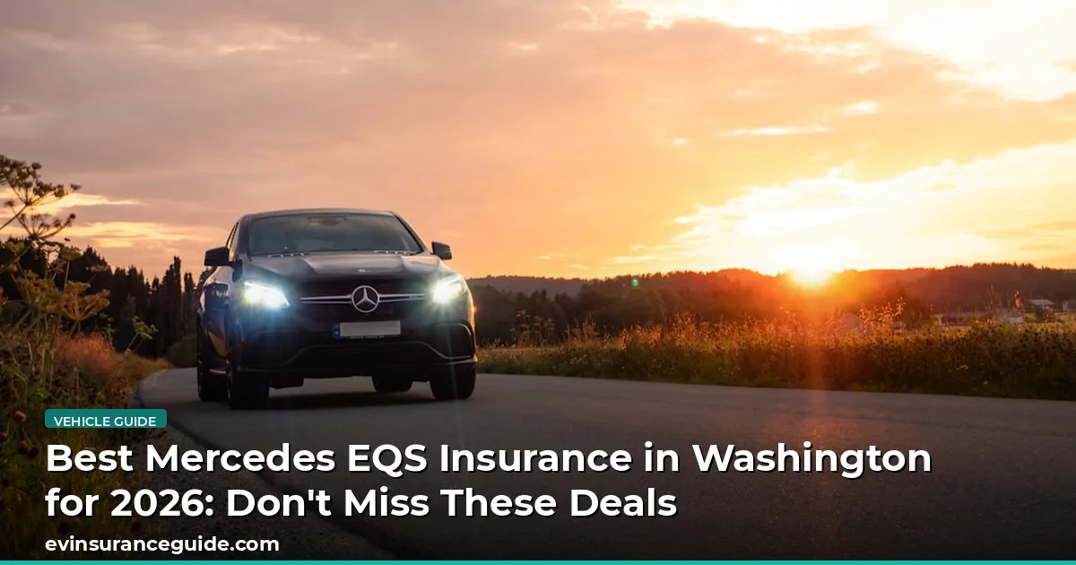 Best Mercedes EQS Insurance in Washington for 2026: Don't Miss These Deals