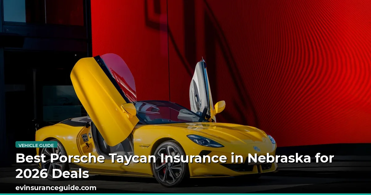 Best Porsche Taycan Insurance in Nebraska for 2026 Deals