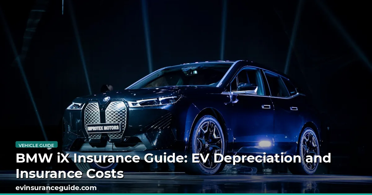 BMW iX Insurance Guide: EV Depreciation and Insurance Costs