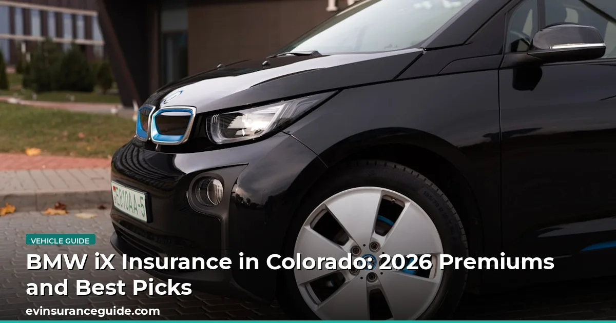 BMW iX Insurance in Colorado: 2026 Premiums and Best Picks