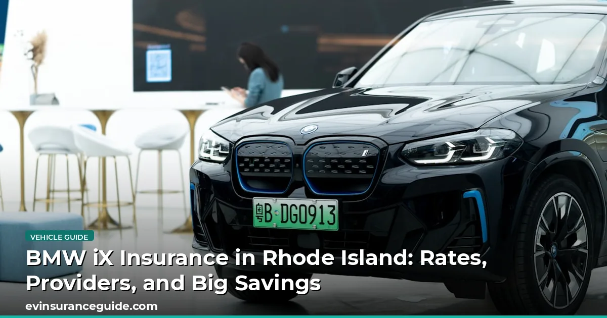 BMW iX Insurance in Rhode Island: Rates, Providers, and Big Savings