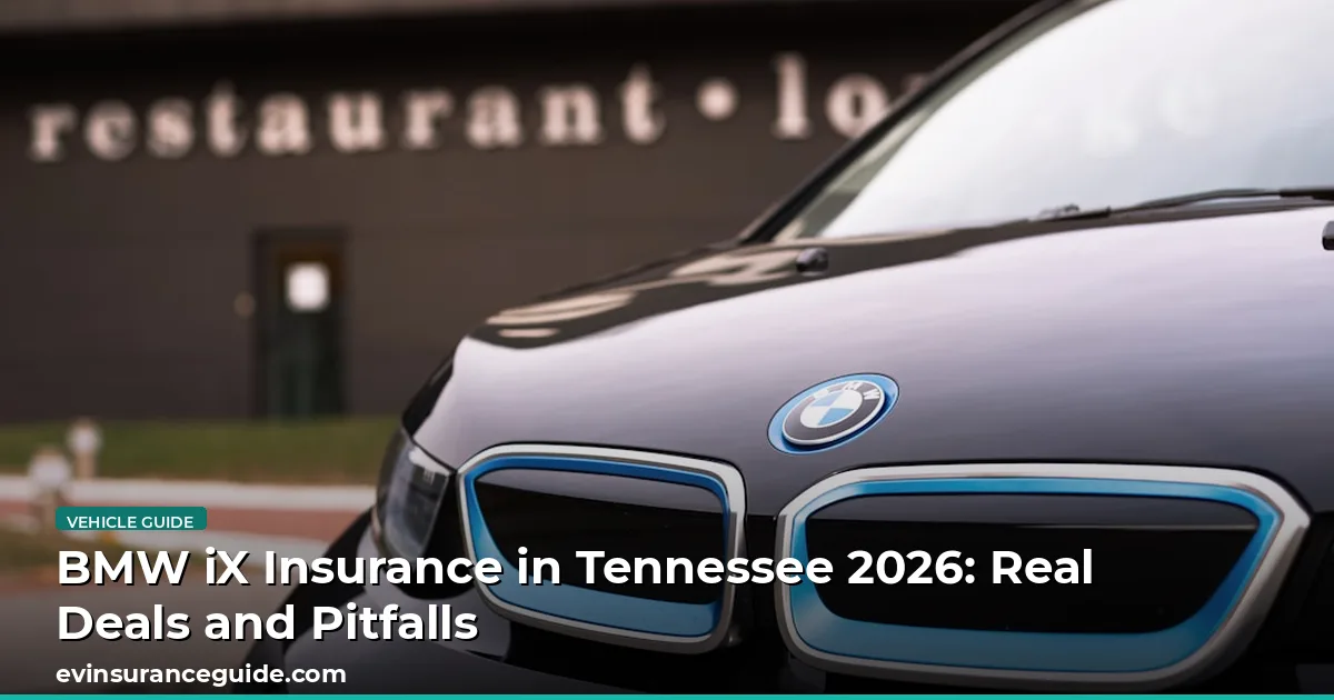 BMW iX Insurance in Tennessee 2026: Real Deals and Pitfalls