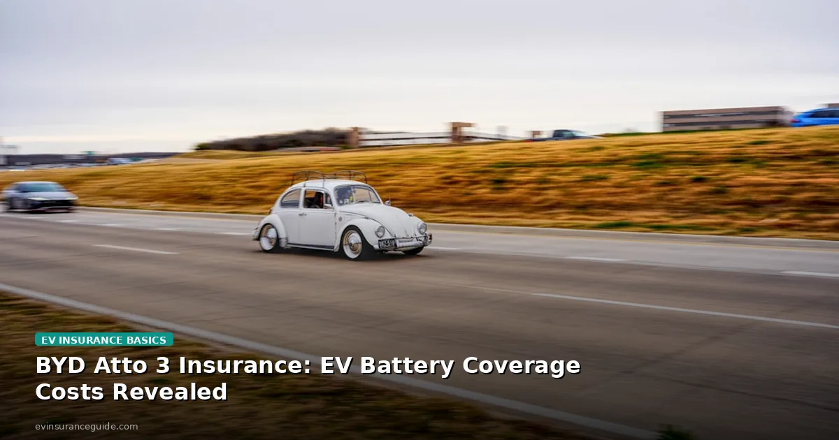 BYD Atto 3 Insurance: EV Battery Coverage Costs Revealed