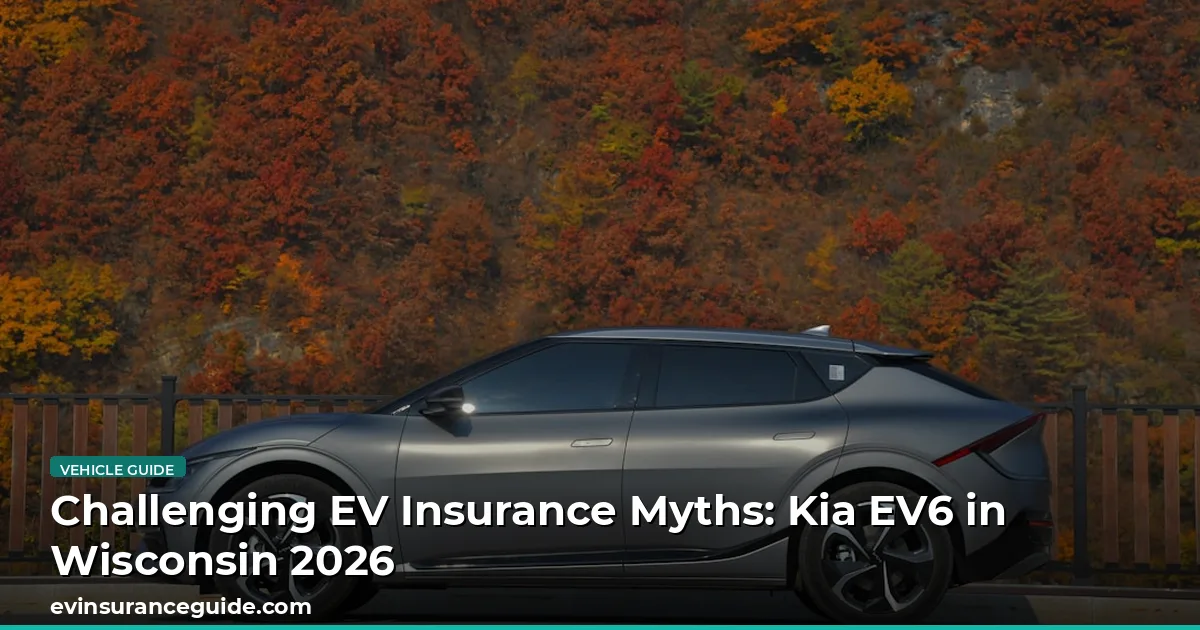 Challenging EV Insurance Myths: Kia EV6 in Wisconsin 2026