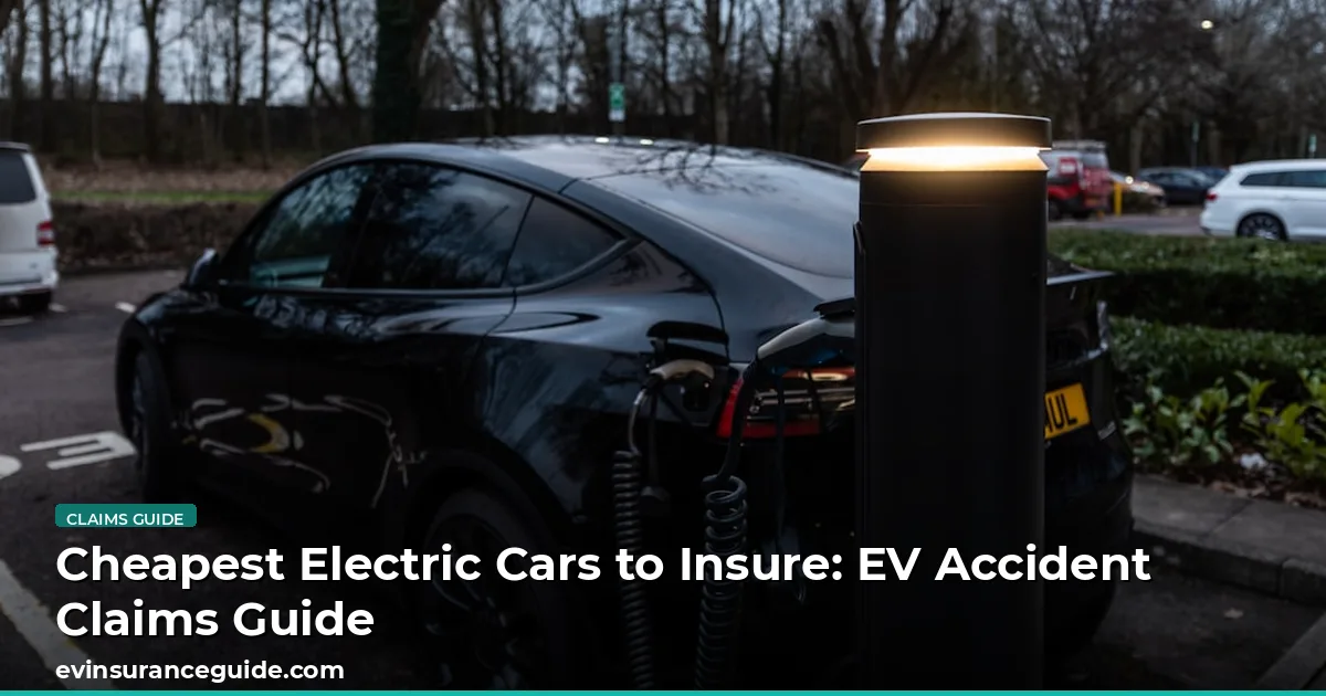 Cheapest Electric Cars to Insure: EV Accident Claims Guide