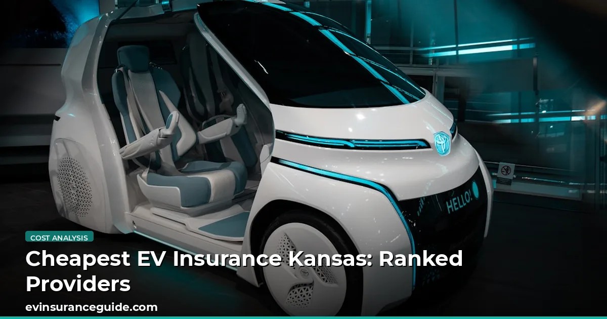 Cheapest EV Insurance Kansas: Ranked Providers