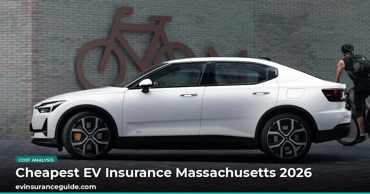 Cheapest EV Insurance Massachusetts 2026