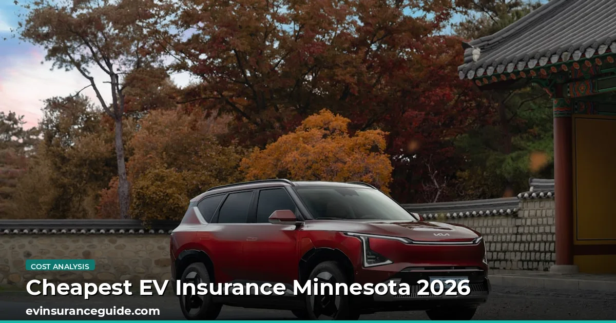 Cheapest EV Insurance Minnesota 2026