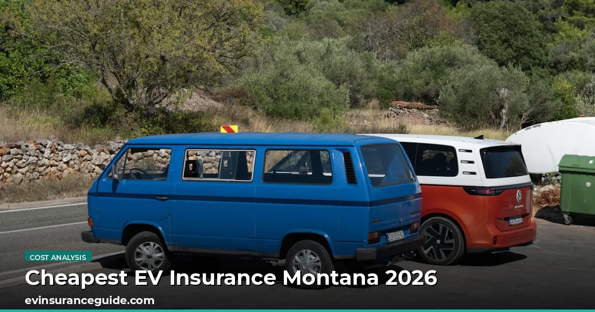 Cheapest EV Insurance Montana 2026
