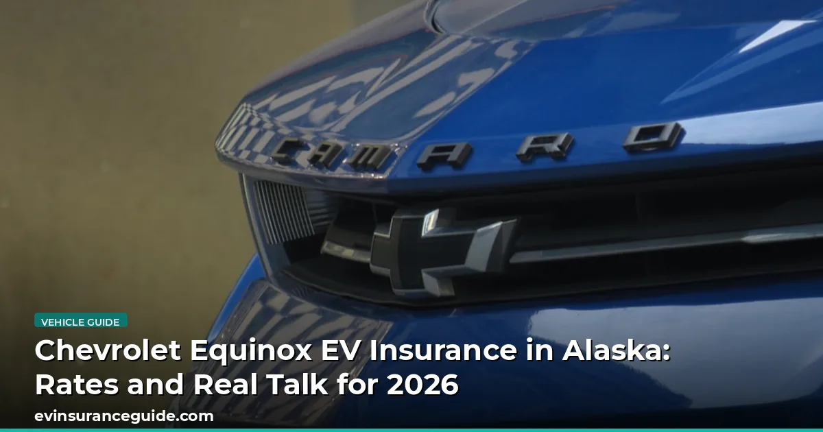 Chevrolet Equinox EV Insurance in Alaska: Rates and Real Talk for 2026