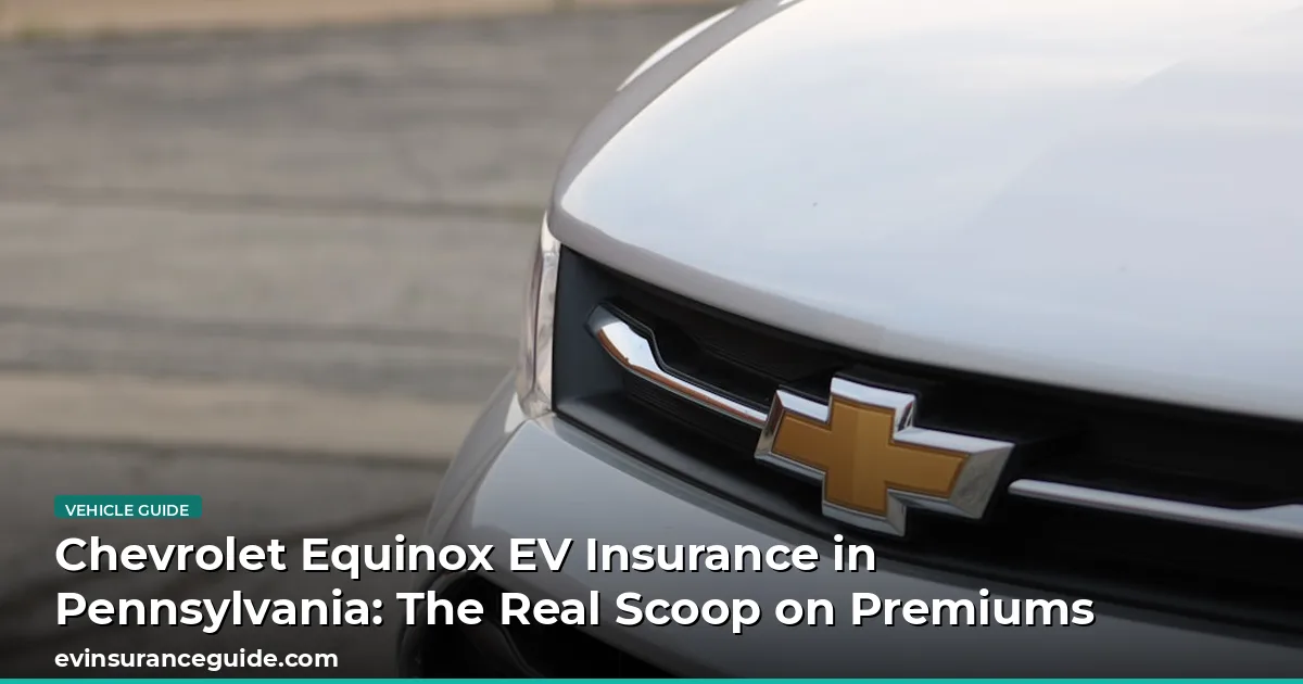 Chevrolet Equinox EV Insurance in Pennsylvania: The Real Scoop on Premiums