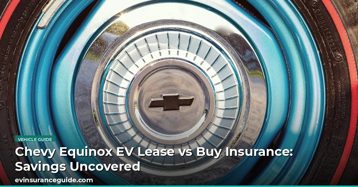 Chevy Equinox EV Lease vs Buy Insurance: Savings Uncovered