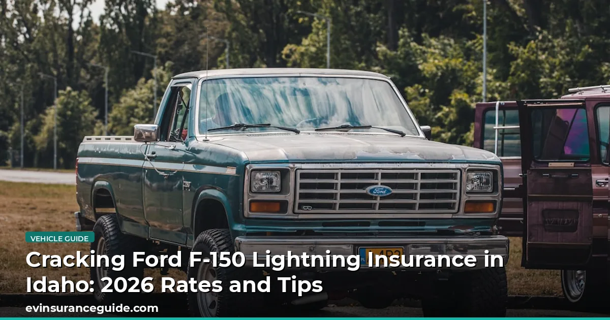 Cracking Ford F-150 Lightning Insurance in Idaho: 2026 Rates and Tips