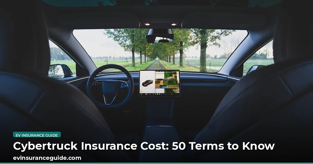 Cybertruck Insurance Cost: 50 Terms to Know