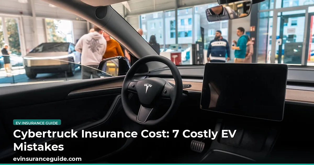 Cybertruck Insurance Cost: 7 Costly EV Mistakes