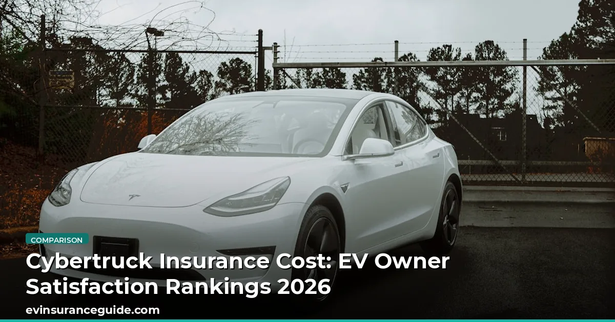 Cybertruck Insurance Cost: EV Owner Satisfaction Rankings 2026