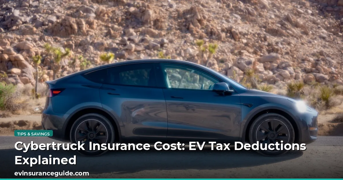 Cybertruck Insurance Cost: EV Tax Deductions Explained