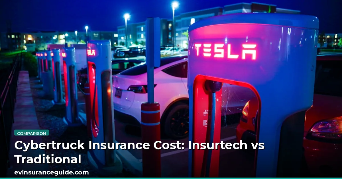Cybertruck Insurance Cost: Insurtech vs Traditional