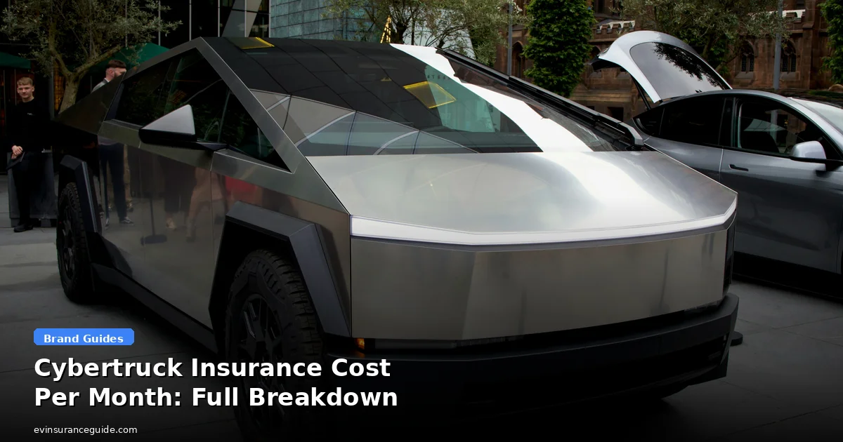 Cybertruck Insurance Cost Per Month: Complete 2026 Breakdown