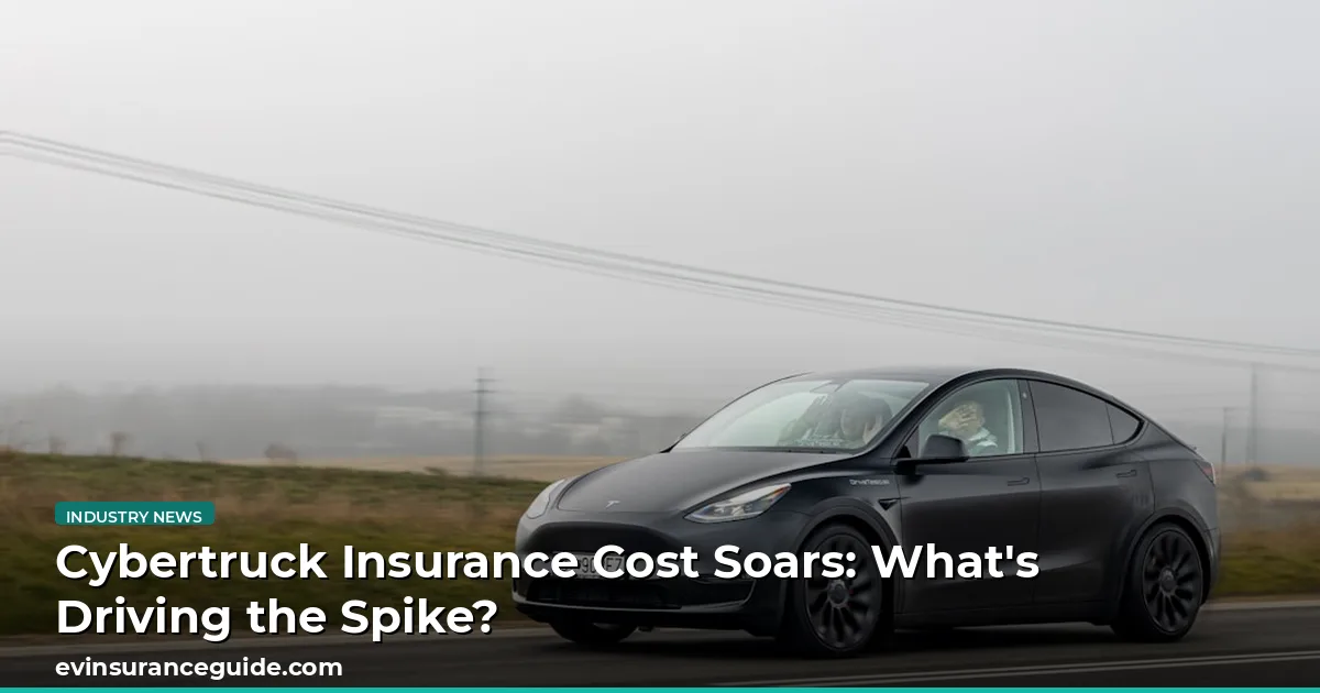 Cybertruck Insurance Cost Soars: What's Driving the Spike?
