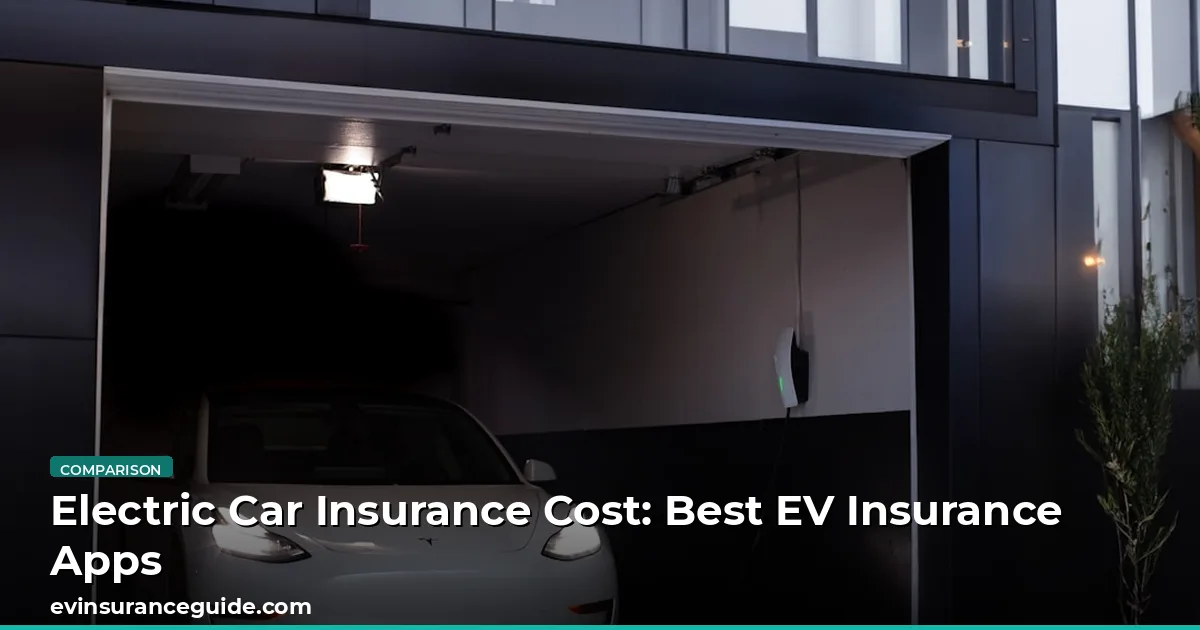 Electric Car Insurance Cost: Best EV Insurance Apps